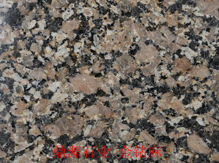 Golden diamond grain